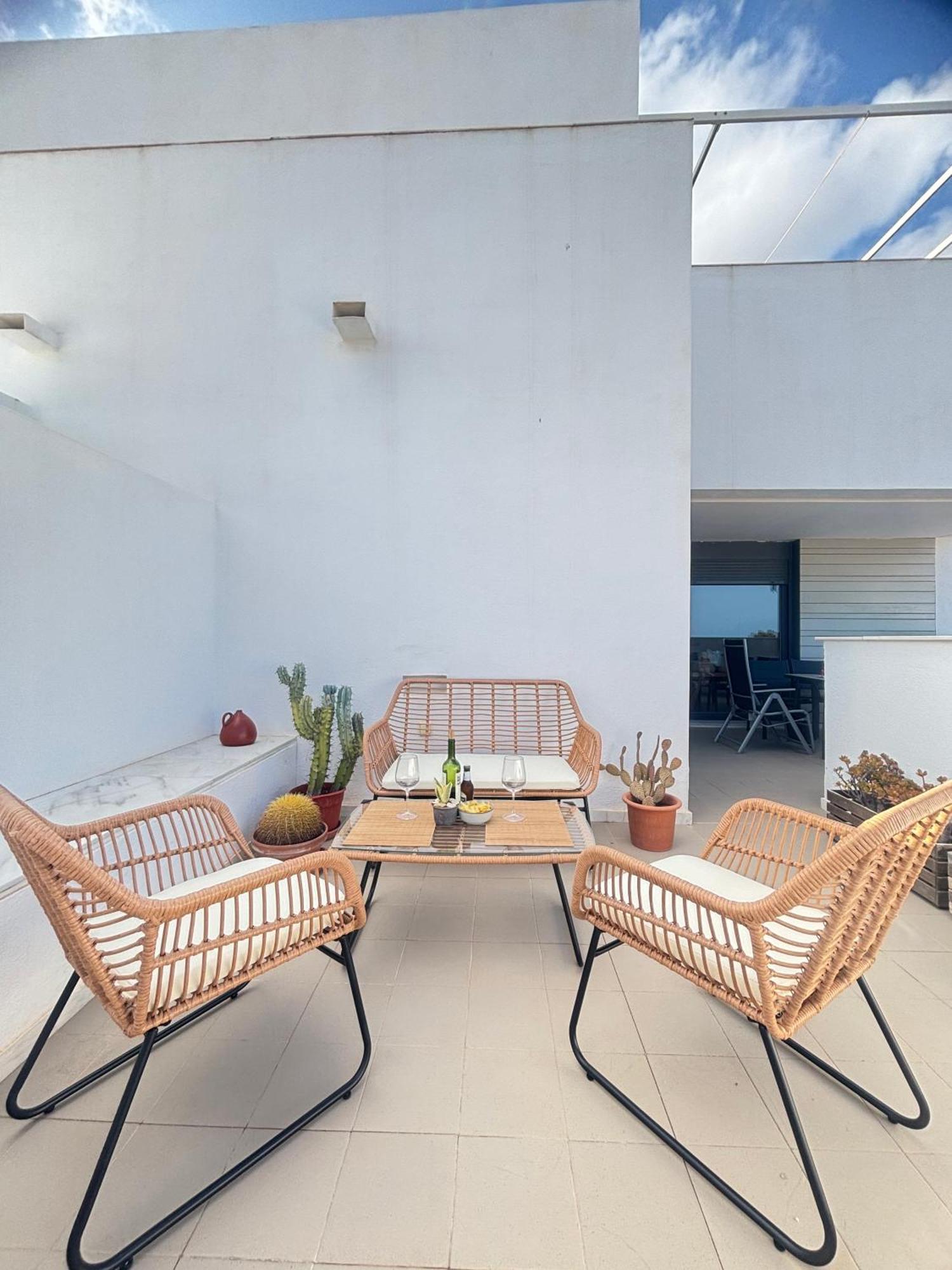 Villa Helice - Apartamento Con Piscina, Terraza Y Padel En Cabo De Gata Las Negras Esterno foto